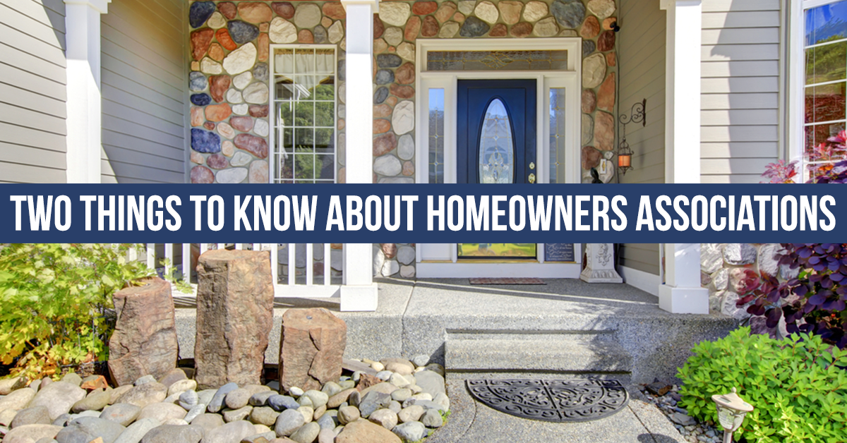 Two Things You Need To Know About Homeowners Associations Trending